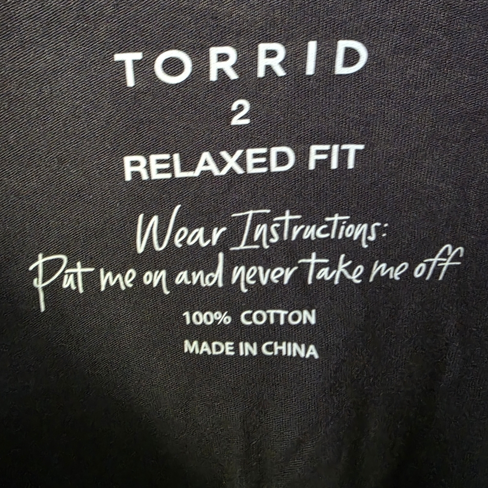 Torrid Black Relaxed Fit Motorcycle Graphic Tee - Picture 3 of 8